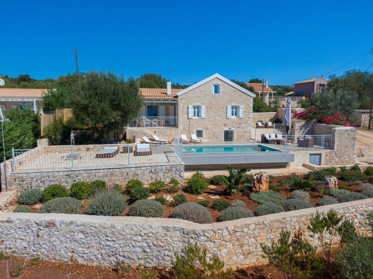 Fiscardo Luxury Stone Villa Alex ,With Sunset View! Fiskardo Exterior foto